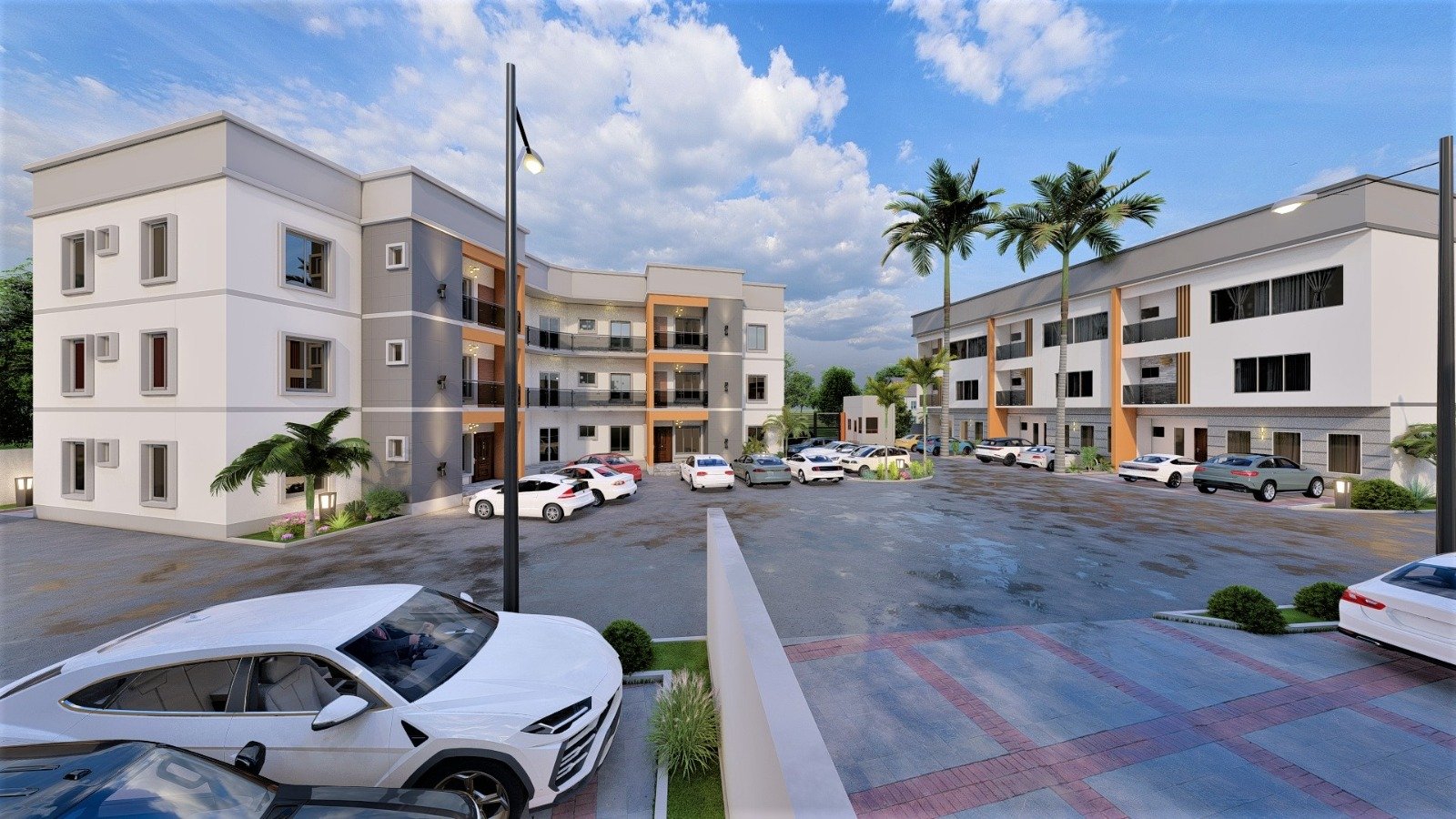 Modern commercial property