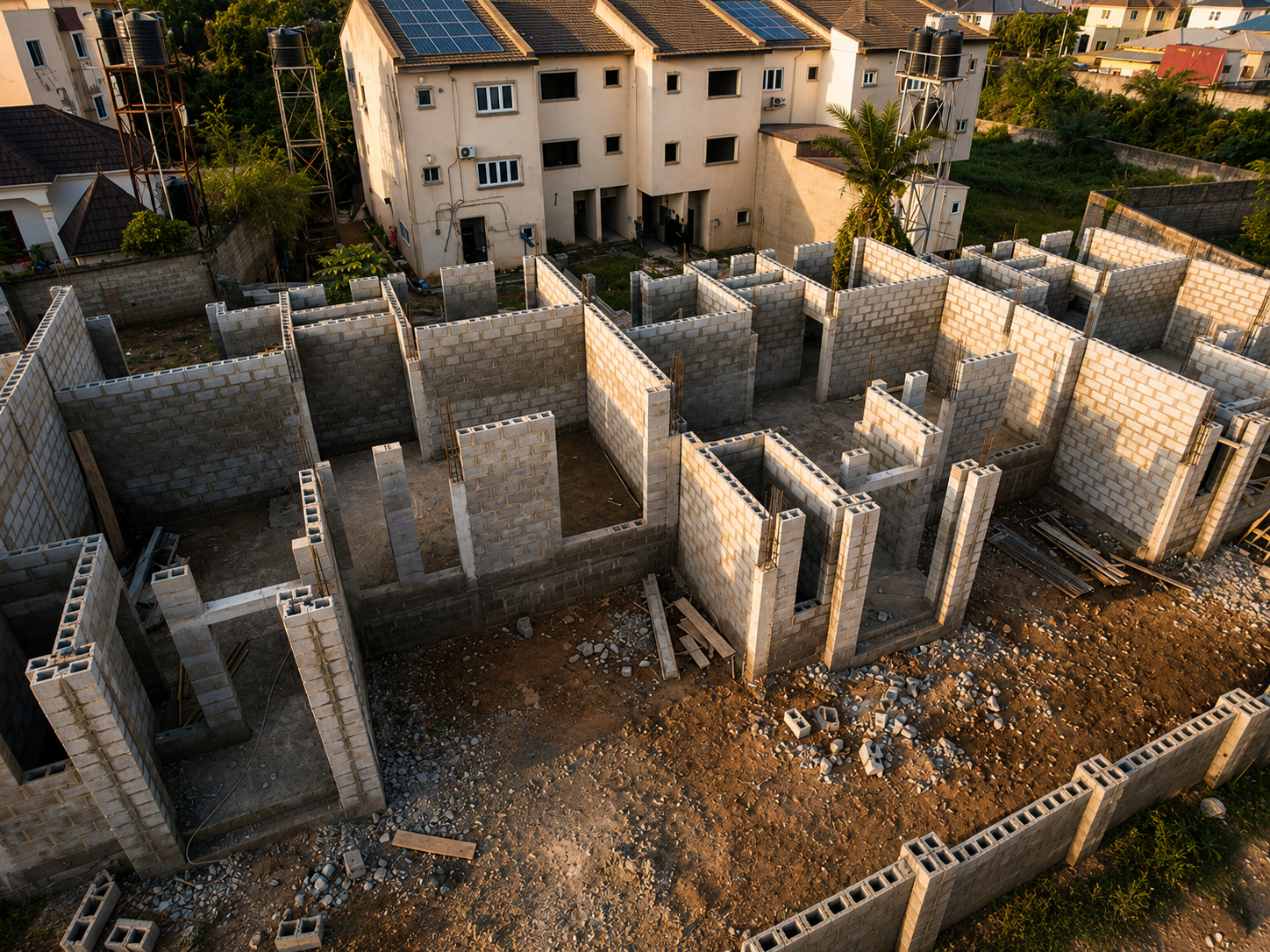 Modern residential building design